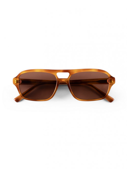 Burt sunglass havana brown 
