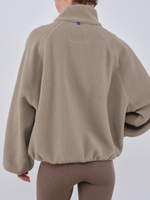 Cali fleece jacket pale olive 