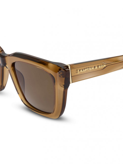 Cassis sunglass transparent caramel brown 