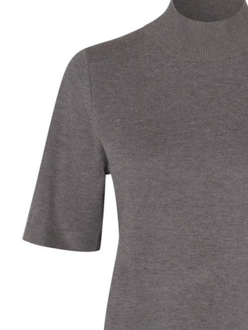 Clara crew-m bravani knit falcon melange 