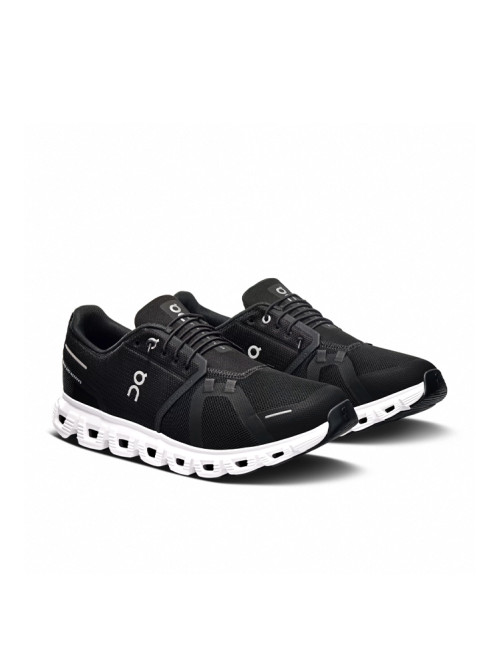 Cloud 6 wide men sneaker black white 