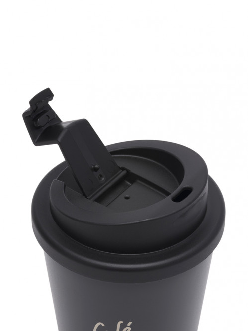 Maison Kitsuné coffee cup tumbler antracite 