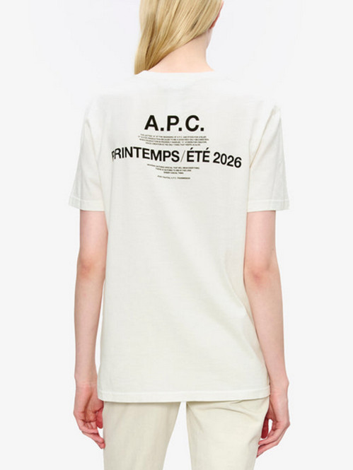 T-shirt apc printemps off white 