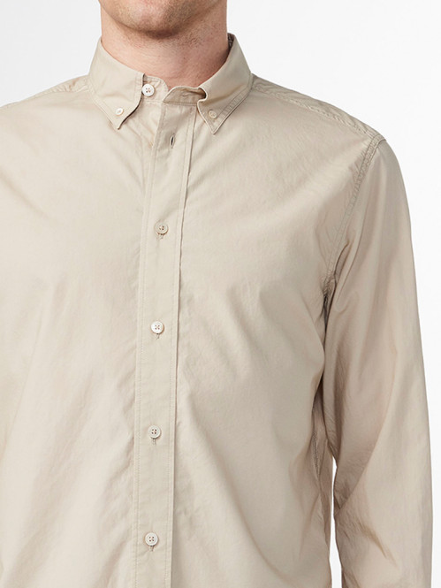 Colby bd supima cotton shirt wht pepper 