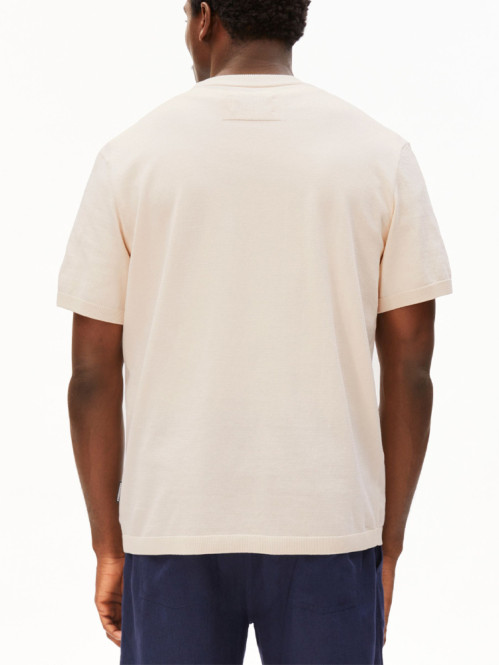 Cotton knit t-shirt pure 