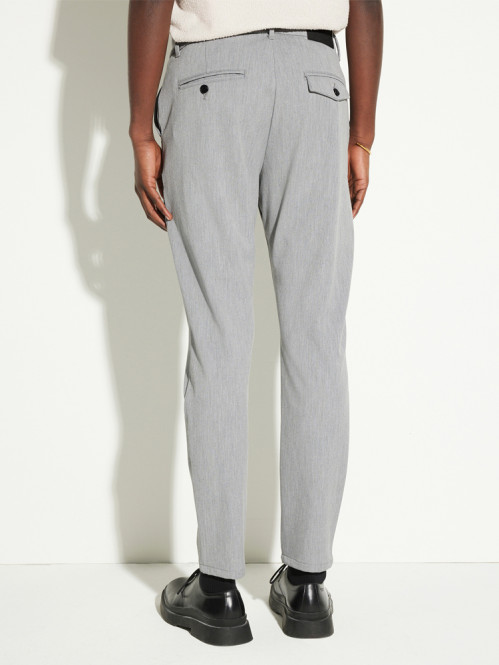 Crimson chino lt grey mel 