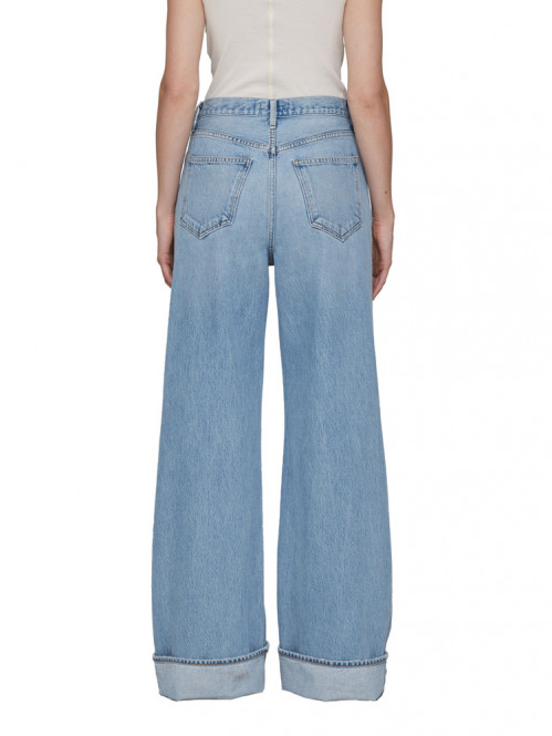 Dame jean high rise wide leg showdown 