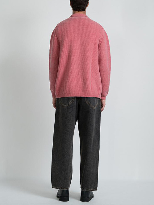 Dobbiaco cardigan winter rosa 