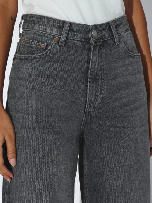 Donna high relaxed jeans mid grey used 