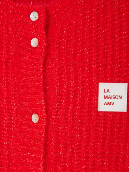 East 19m cardigan piment chine S