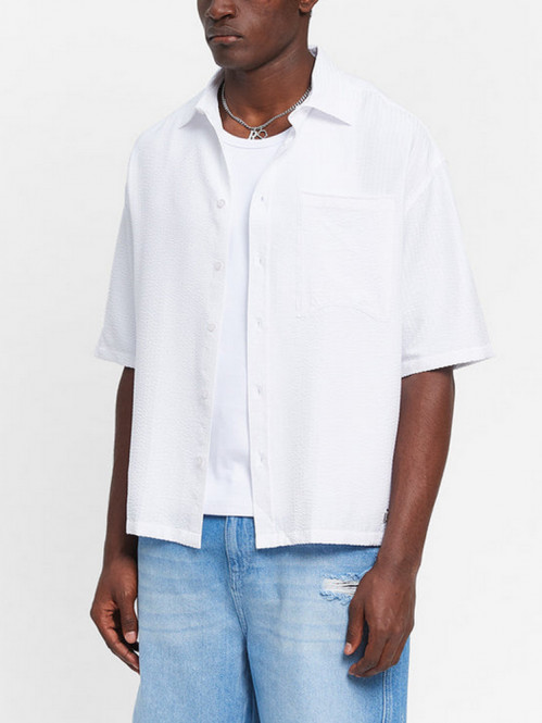 Eclux button shirt white 
