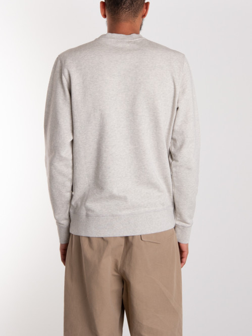 Mini logo sweatshirt plain grey mel 