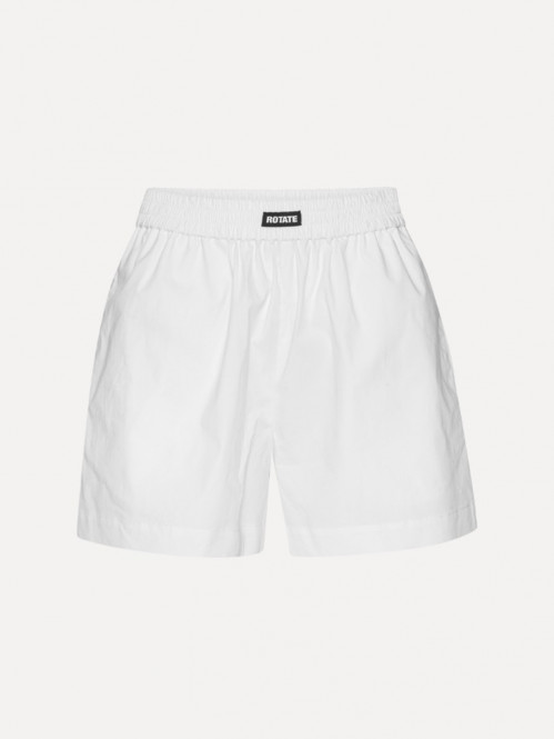 Elasticated shorts bright white 