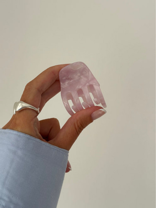 Emma clip spring blush 