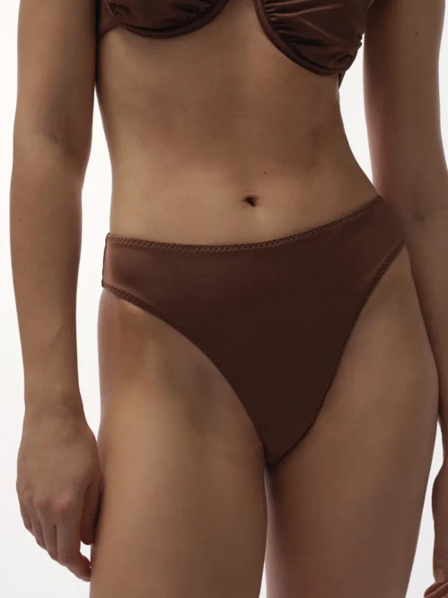 Enith bikini slip brown 