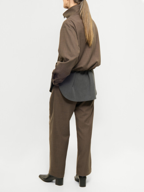 Enya jacket brown mel 