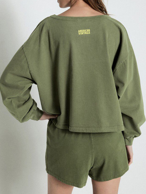 Faz 02a sweatshirt vint. khaki 