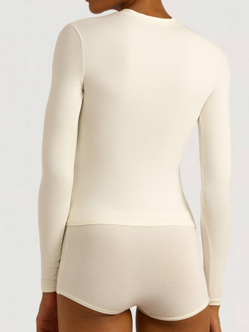 Flex long sleeve tee off white 