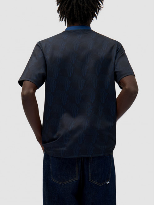 Football shirt black navy 