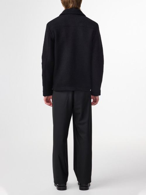Gael wool jacket black 