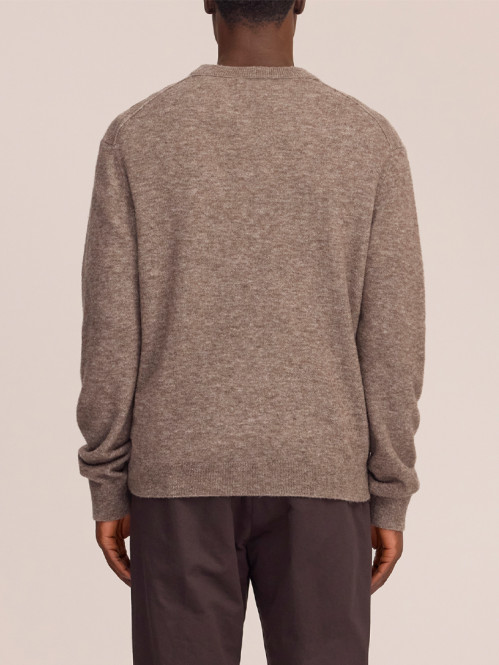 Gavin crew pullover desert clay 