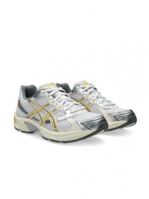 Gel 1130 running sneaker white yellow 