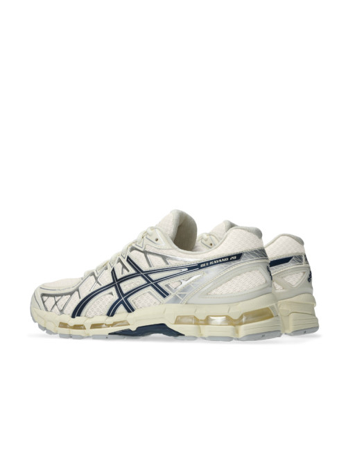 Gel kayano 20 sneaker white blue 