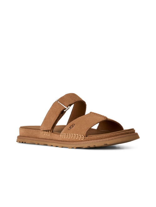W goldengaze slide sandals chestnut 