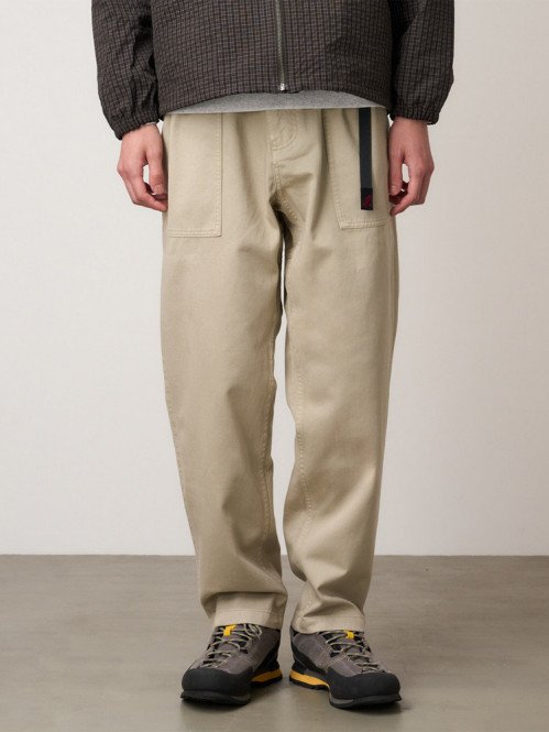 Loose tapered pant sand pigment 