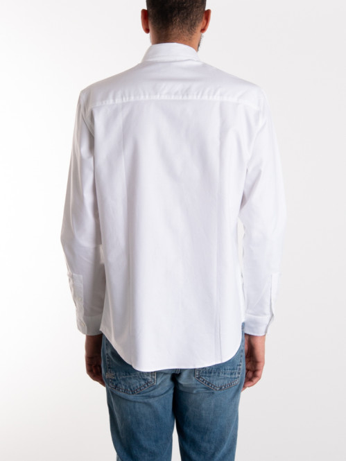 Handwriting casual bd shirt white 