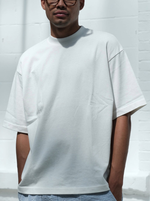 Heavy oversize tee snow 
