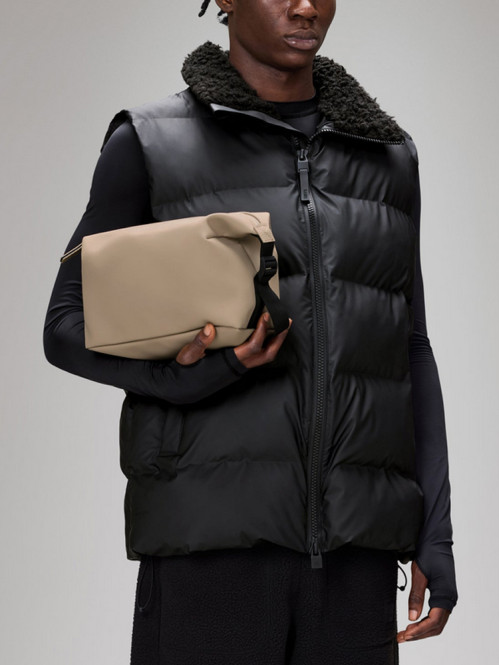 Hilo wash bag beige 