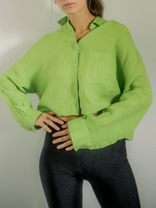 HS15 walluf blouse lime 