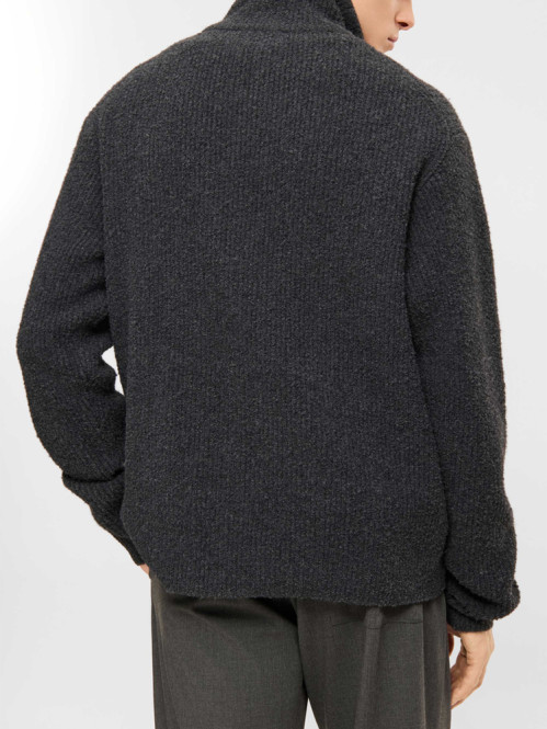 Joakim cardigan dk grey mel 