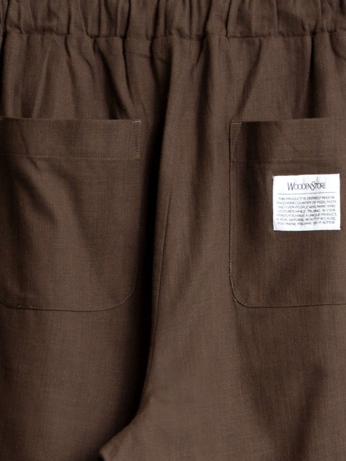 Jogger pant marrone 