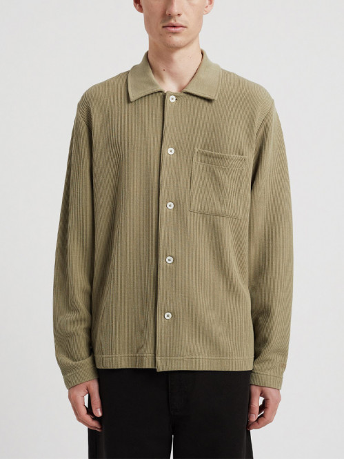 Jorn double face overshirt clay 