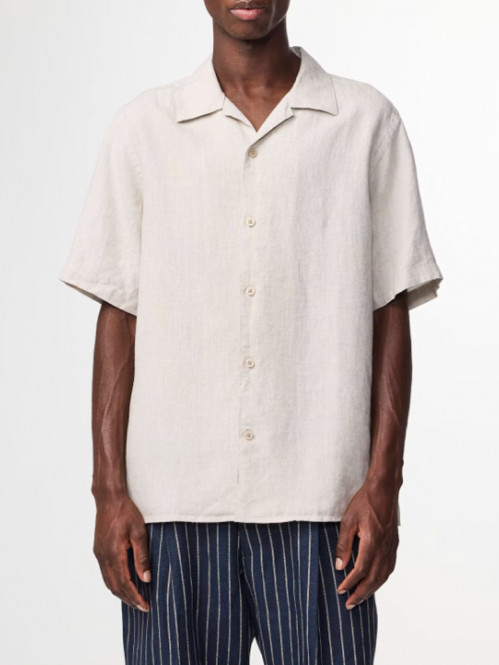 Julio ss no pkt shirt oat 