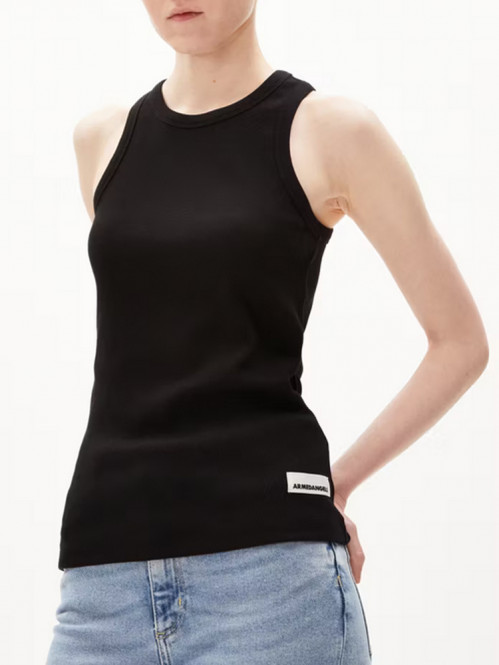 Kanitaa rib tanktop black 