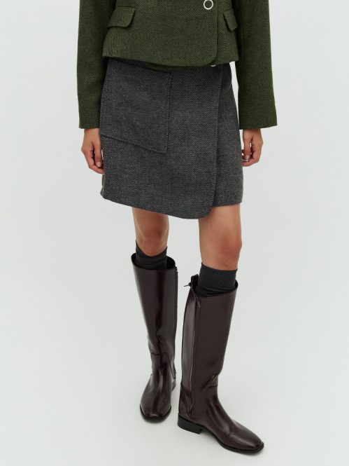 Kayanna-m eliana skirt black twill 