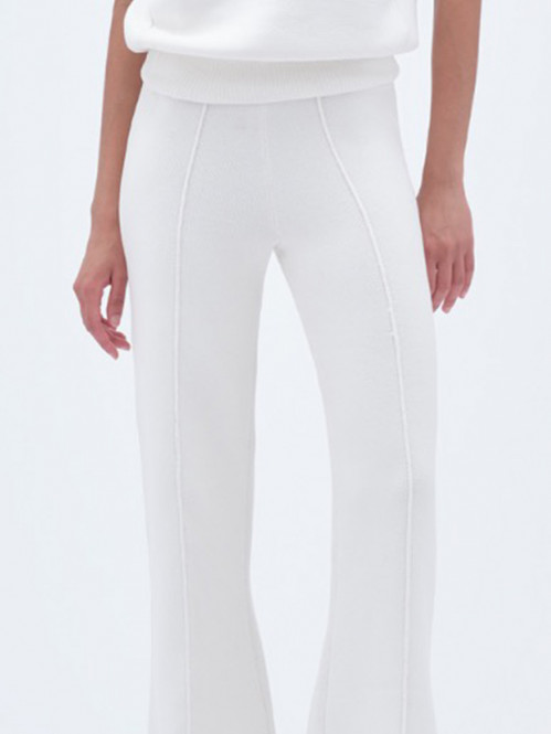 Knit leggins bright white 