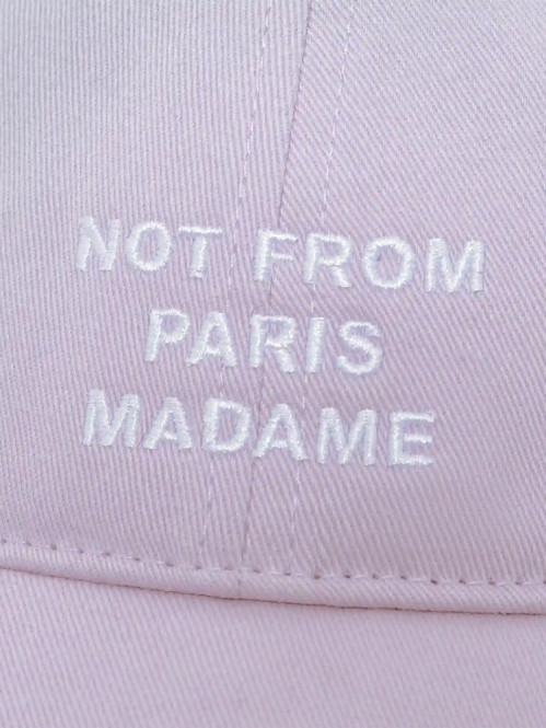 La casquette slogan lavander 