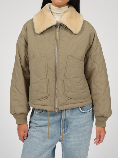 Linda bomber jacket faded olive 