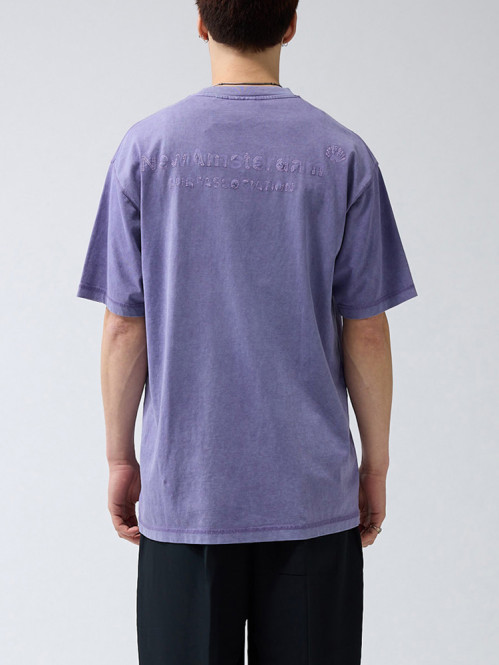 Logo tee washed purple haze 