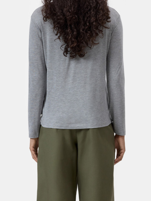 Longsleeve lt grey mel 