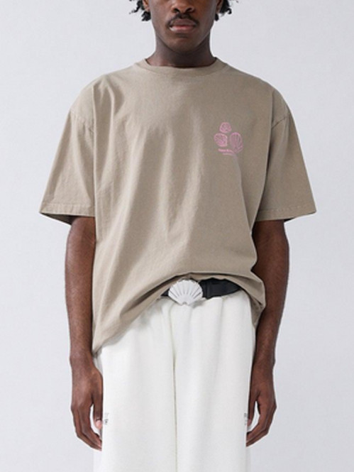 Lost surfer t-shirt taupe 