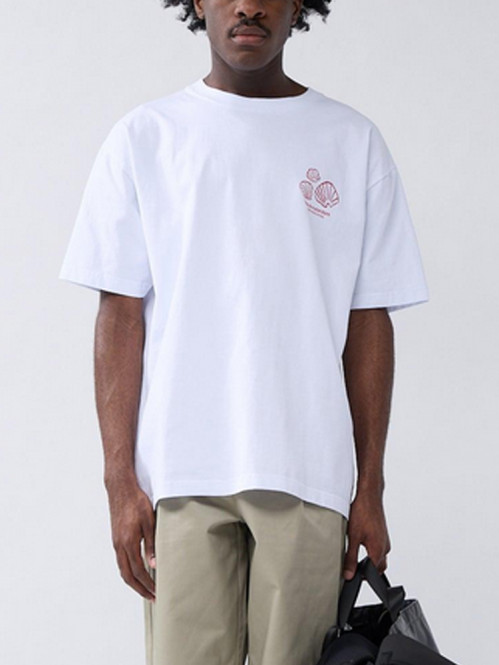 Lost surfer t-shirt white 