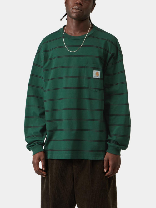 Ls cardona pocket shirt dk scarab 