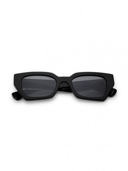 Luna sunglass transparent black grey 