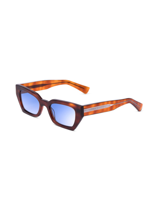Luna sunglass transparent grad blue havana 