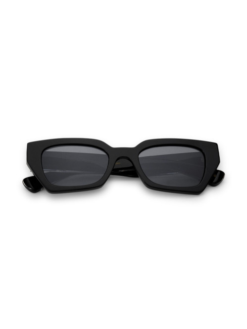 Luna sunglass transparent grey black 